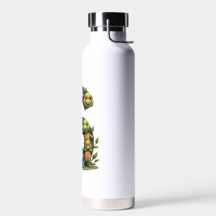 6th Birthday Sea Turtle Tortoise Theme Party 6 Yea Water Bottle