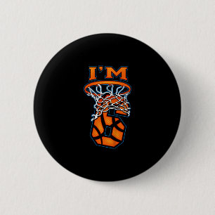 6th Birthday Sketll I'm 6 Boy Girl 6th Birthday Cm Round Badge