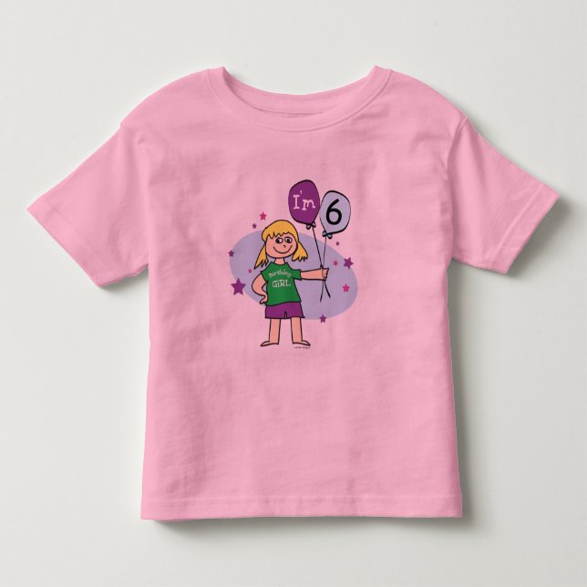 6th Birthday T-shirt (Front)