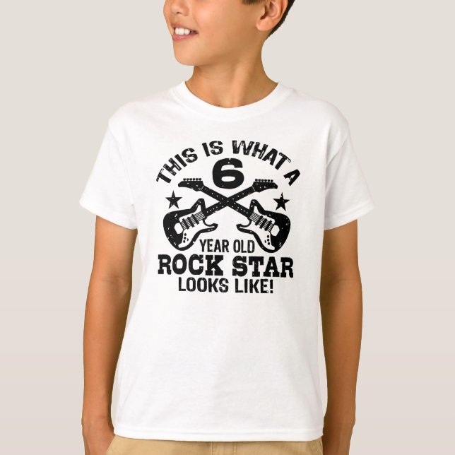 6th Birthday T-Shirt (Front)