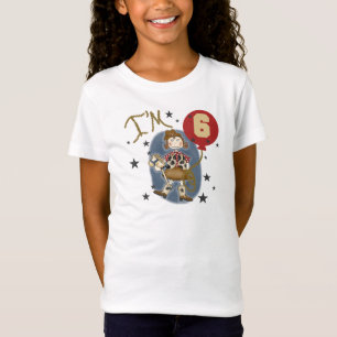 6th Cowgirl Birthday T-Shirt