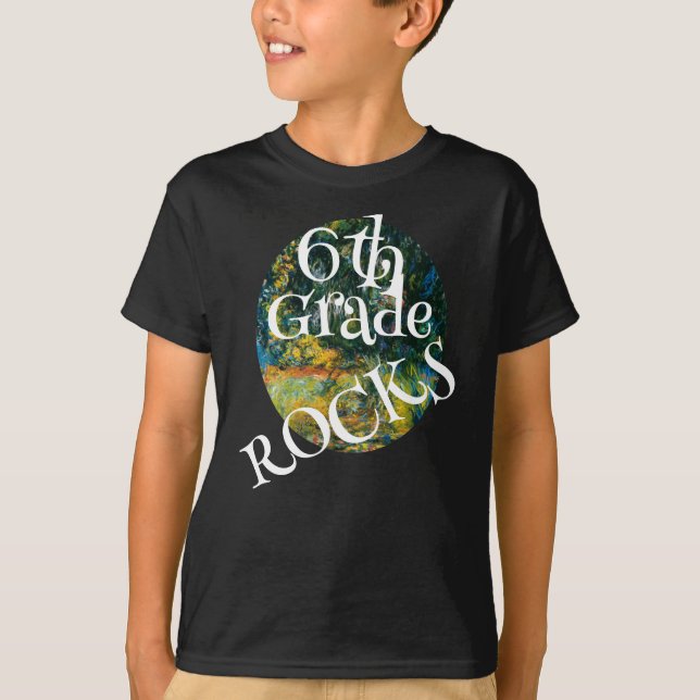 6th Grade 2024 Family Birthday Party Tshirt (Front)