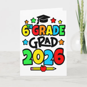 6th Grade 2026 Sixth Grade Graduation _3 Card