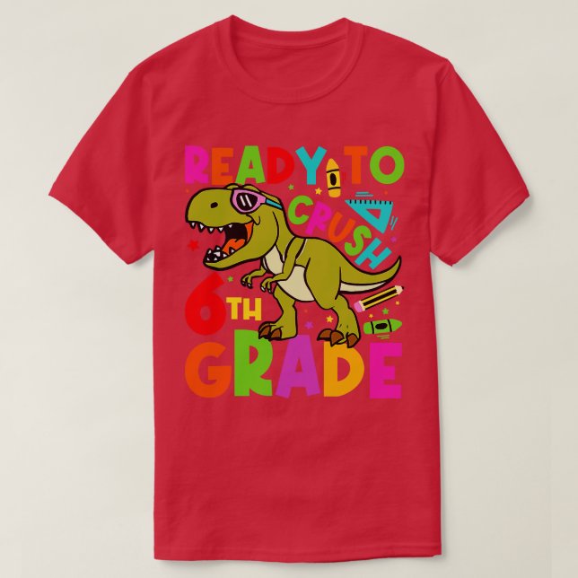 6th Grade 4 T-Shirt (Design Front)