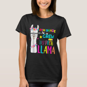 6th Grade Crew Teacher Student Back To School No P T-Shirt