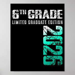 6th grade graduation class of 2026 poster