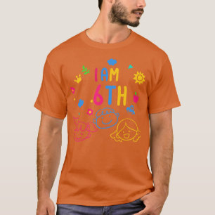 6th grade Kids Birthday Childrens day for boys and T-Shirt