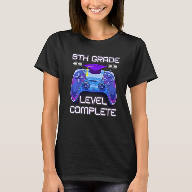 6th Grade Level Complete Top Gamer Class Of 2022 G (Front)