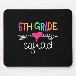 6th Grade Squad Sixth Teacher Student Team Back To Mouse Mat