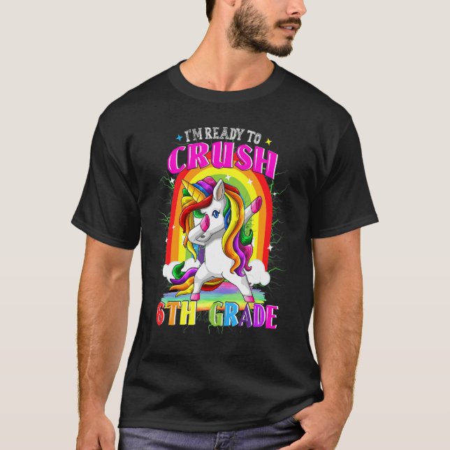 6th Grade Squad Student Teacher Back To School T-Shirt (Front)