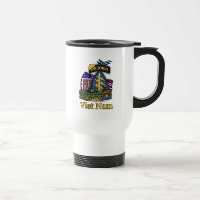 6th green berets veterans vietnam vets Mug (Right)