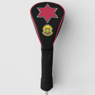 6th Infantry Division “Red Star” Golf Head Cover