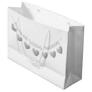 6th Iron Wedding Anniversary gift bag