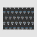 6th Night of Hanukkah Glitter Tissue Paper<br><div class="desc">Hanukkah 2022 will begin in the evening of Sunday 18 December and ends in the evening of Monday 26 December</div>