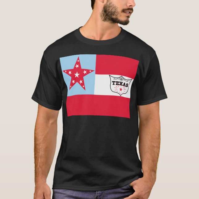 6th Texas Cavalry Flag T-Shirt (Front)