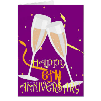  6th  Wedding  Anniversary  Gifts  T Shirts Art Posters 