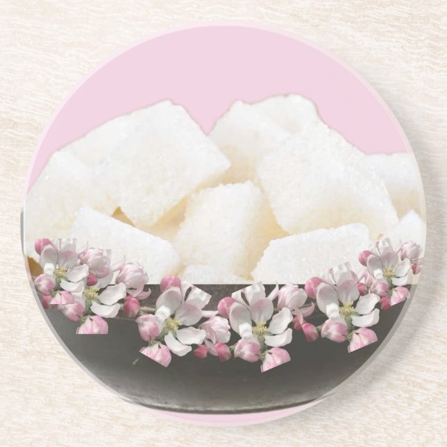 6th Wedding Anniversary, Iron and Sugar Coaster (Front)