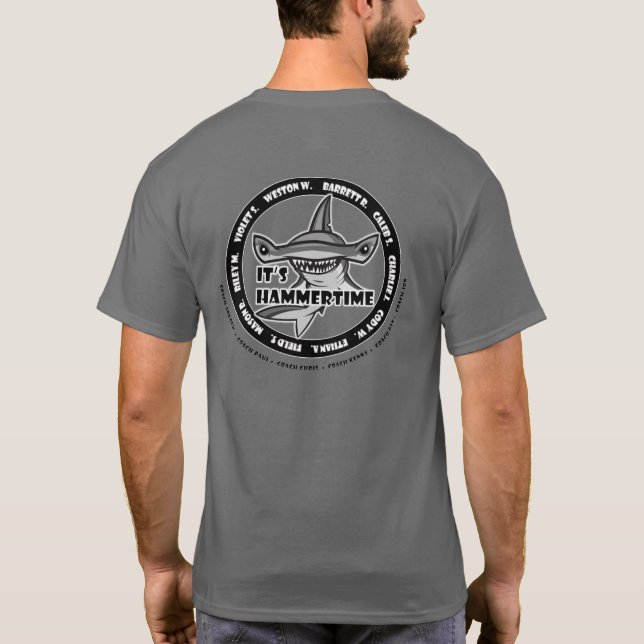6U Hammerheads Spring 2022 T-Shirt (Back)