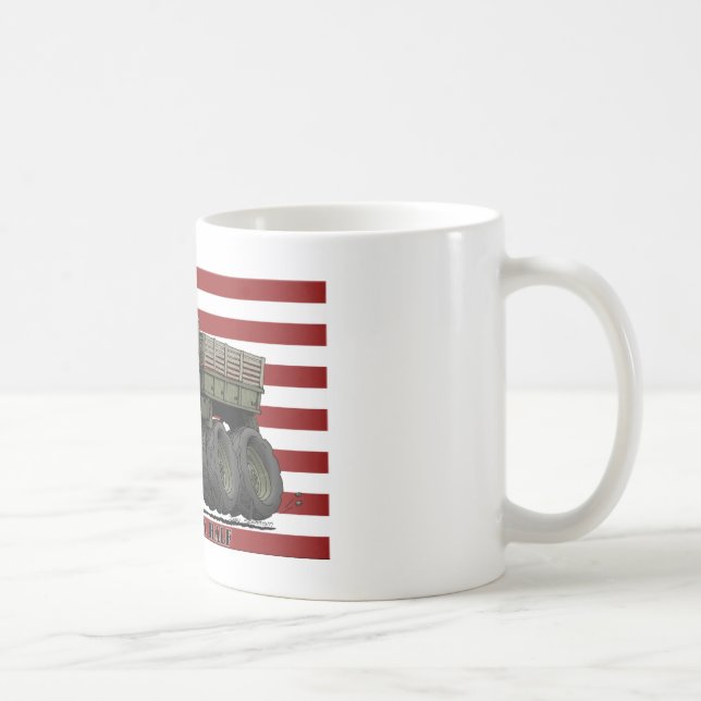 6x6 M35 2-1/2 tonne truck Coffee Mug (Right)