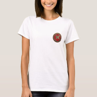 [700] Assyrian Winged Bull - Gold Lamassu T-Shirt