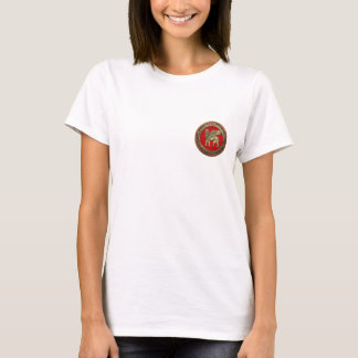 [700] Assyrian Winged Lion - Gold Lamassu T-Shirt