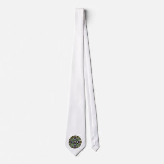 [700] Celtic Cross [Gold with Black Enamel] Tie
