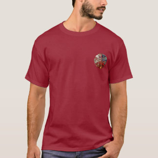 [700] Celtic Sacred Art - Three Dogs T-Shirt