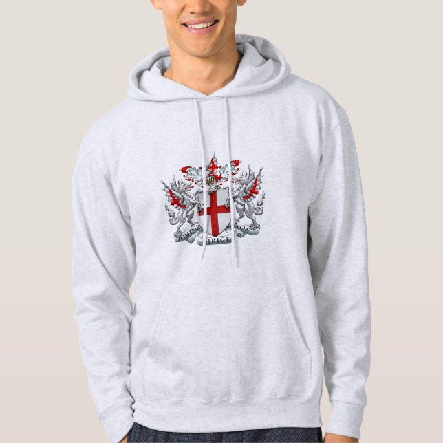 [700] City of London - Coat of Arms Hoodie (Front)