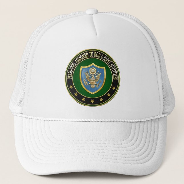 [700] DOD & Joint Activities CSIB Special Edition Trucker Hat (Front)