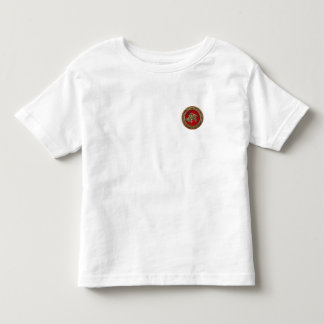 [700] Hokusai - Shoki Riding Shishi Lion Toddler T-Shirt