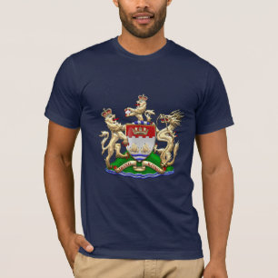 [700] Hong Kong Historical 1959-1997 Coat of Arms T-Shirt