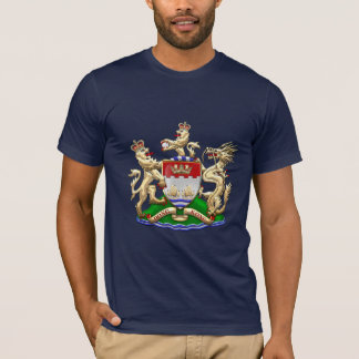 [700] Hong Kong Historical 1959-1997 Coat of Arms T-Shirt
