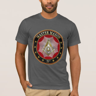 [700] Master Mason - 3rd Degree Square & Compasses T-Shirt
