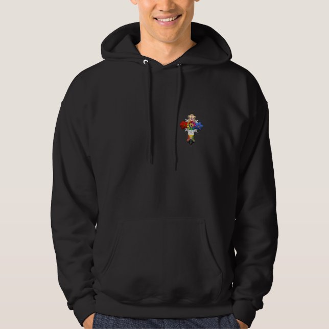 [700] Rosy Cross (Rose Croix) Hoodie (Front)