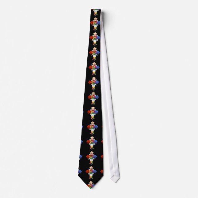 [700] Rosy Cross (Rose Croix) Tie (Front)