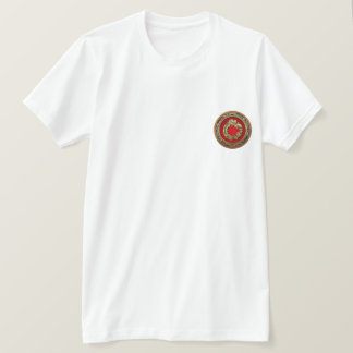 [700] Serpent God Quetzalcoatl [Gold] T-Shirt