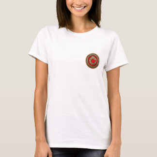 [700] Serpent God Quetzalcoatl [Gold] T-Shirt