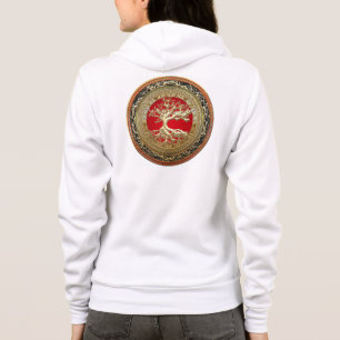 [700] Treasure Trove: Celtic Tree of Life [Gold] Hoodie