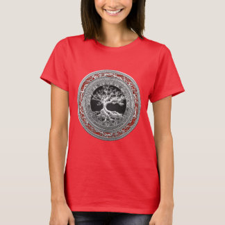 [700] Treasure Trove: Celtic Tree of Life [Silver] T-Shirt