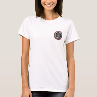 [700] Vegvisir - Viking Silver Magic Runic Compass T-Shirt