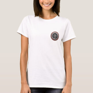 [700] Vegvisir - Viking Silver Magic Runic Compass T-Shirt