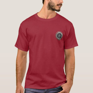 [700] Vegvisir - Viking Silver Magic Runic Compass T-Shirt