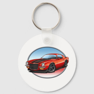 70-73 Red B Camaro.png Key Ring
