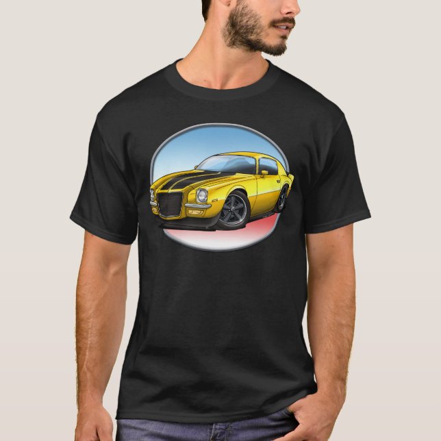 70-73 Yellow B Camaro.png T-Shirt (Front)