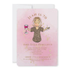 70 and Fabulous Blush Gold Funny 70th Birthday