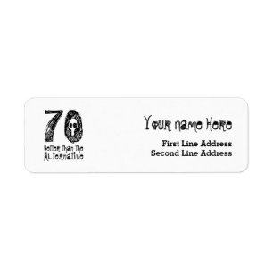 70 Better Than Alternative 70th Funny Birthday Q70