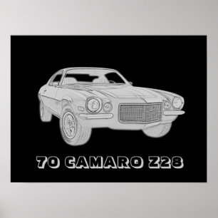 70 Camaro Z28 Poster