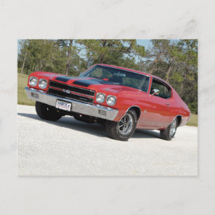 70' Chevelle SS  Postcard