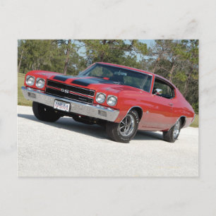 70' Chevy Chevelle SS 454 LS6 Postcard