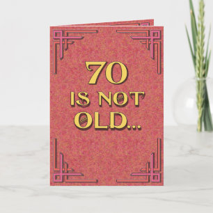 70 is not old card